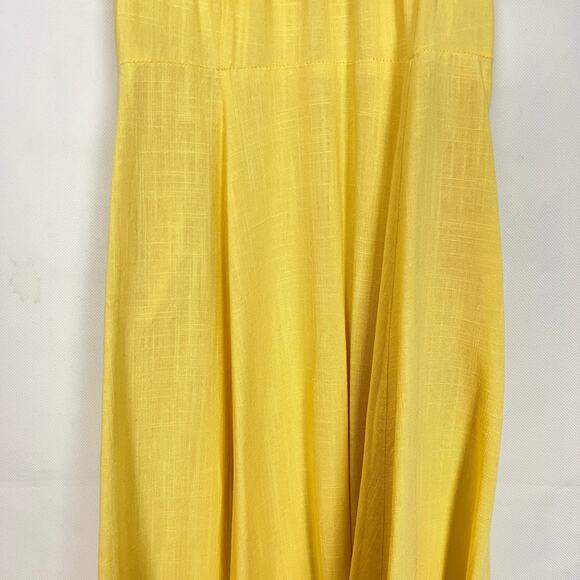 Forever 21 Linen Blend Off-Shoulder Button Down Dress - Picture 13 of 13